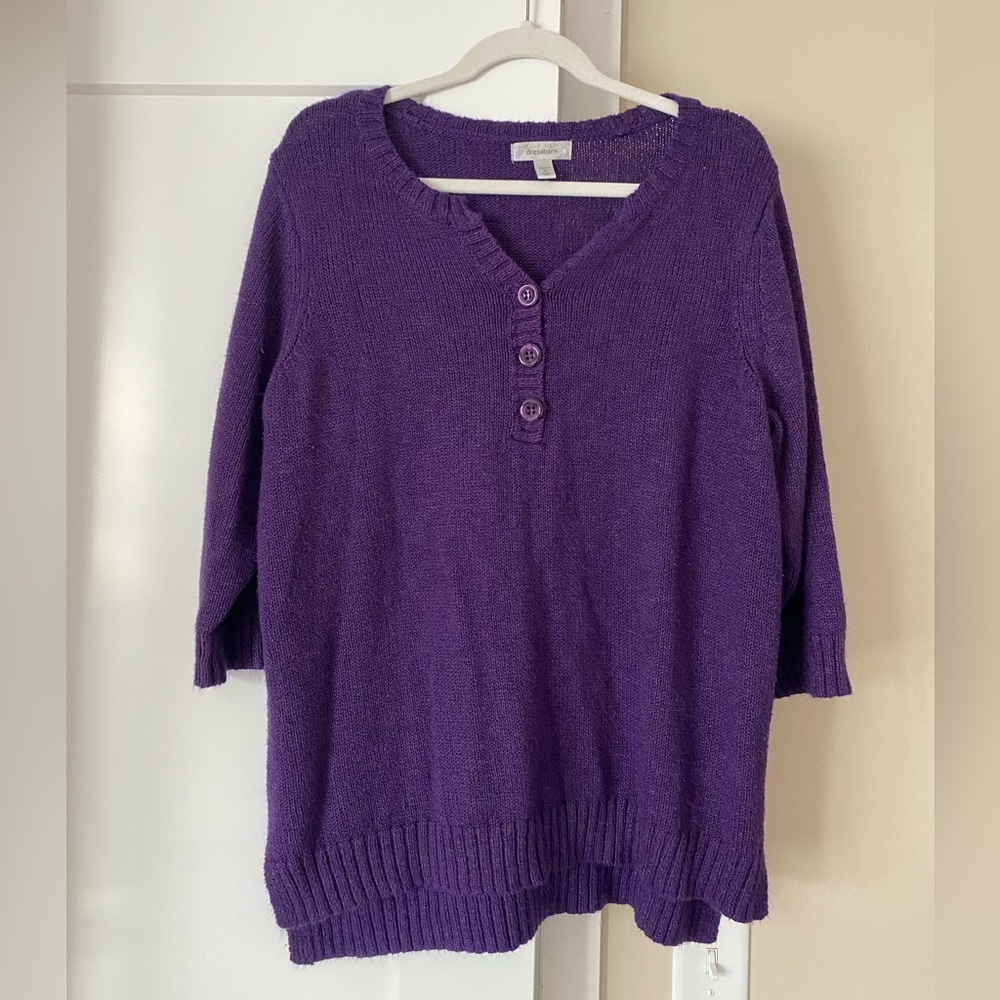 Dressbarn | 3/4 sleeve sweater | 2XL